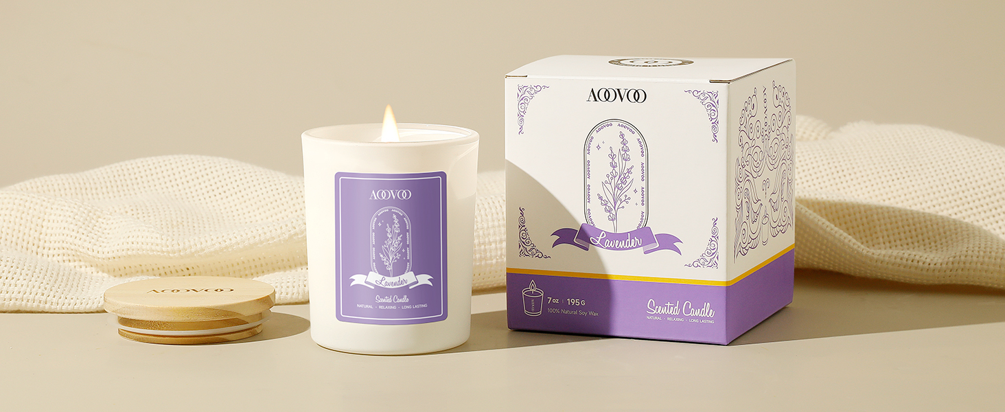 Lavender Scented Candles for Women