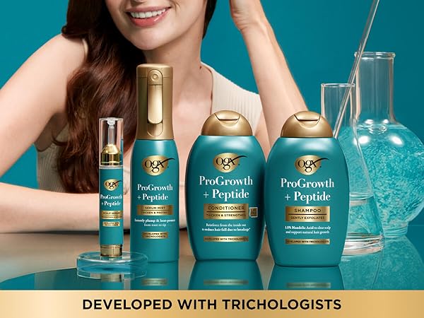 ProGrowth Routine for visbily thicker, fuller hair