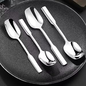 small dessert spoons