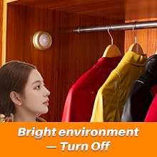 LED Motion Sensor Lights, Stick on Lights, Puck Lights, Closet Lights, Night Lights, STAR-SPANGLED