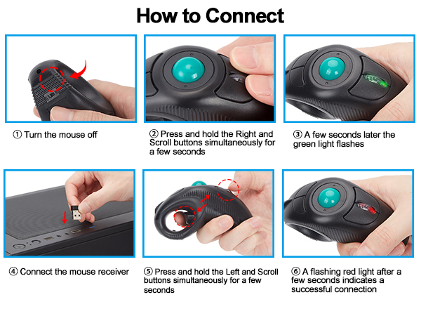 handheld wireless mouse