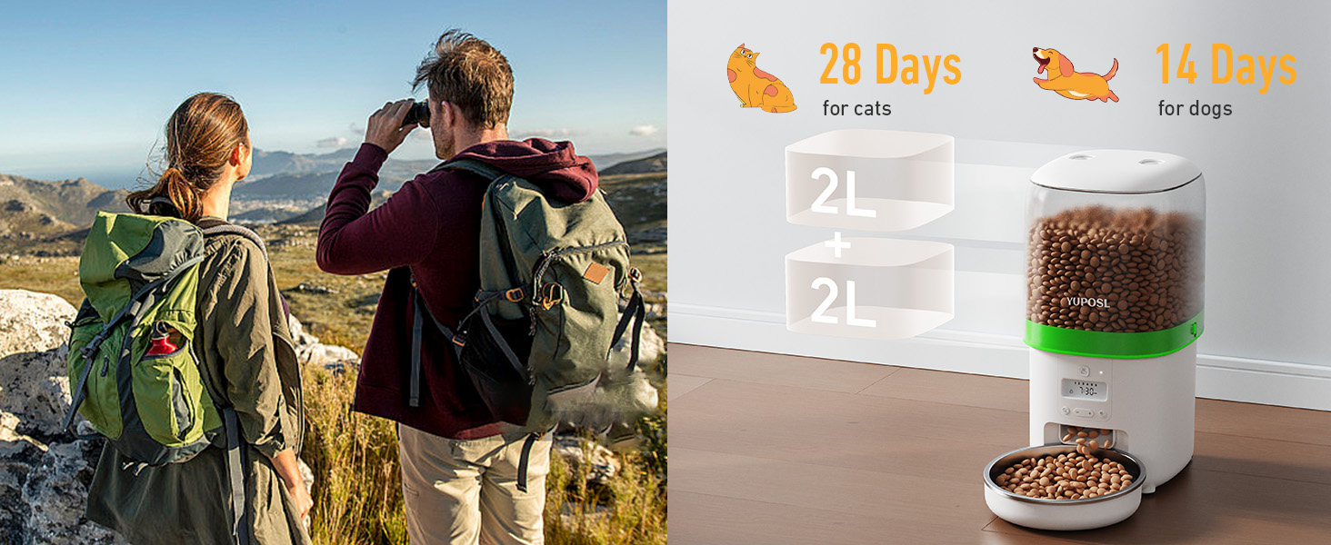 automatic cat feeder automatic cat food dispenser automatic pet feeder