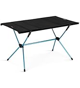 Helinox Table Four Oversize, Packable Camping Table, Black