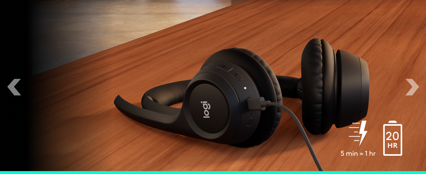 Logitech Zone 305 for Business Wireless Bluetooth Headset With Microphone