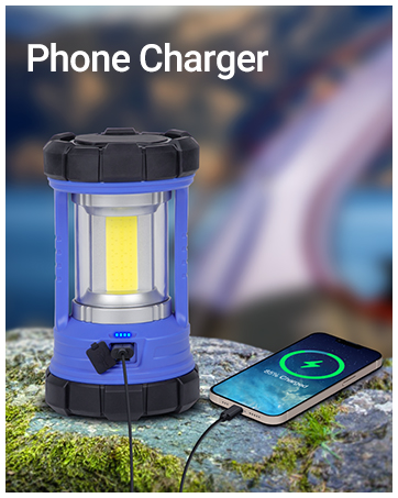 camping lantern with usb charger