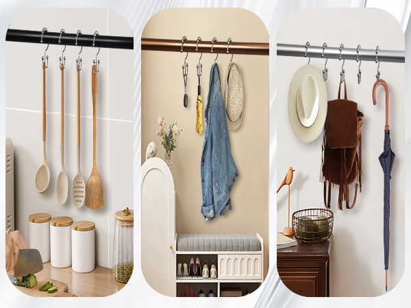 double sided shower curtain hooks,curtain rod hooks,bathroom curtain hooks,shower hooks for bathroom