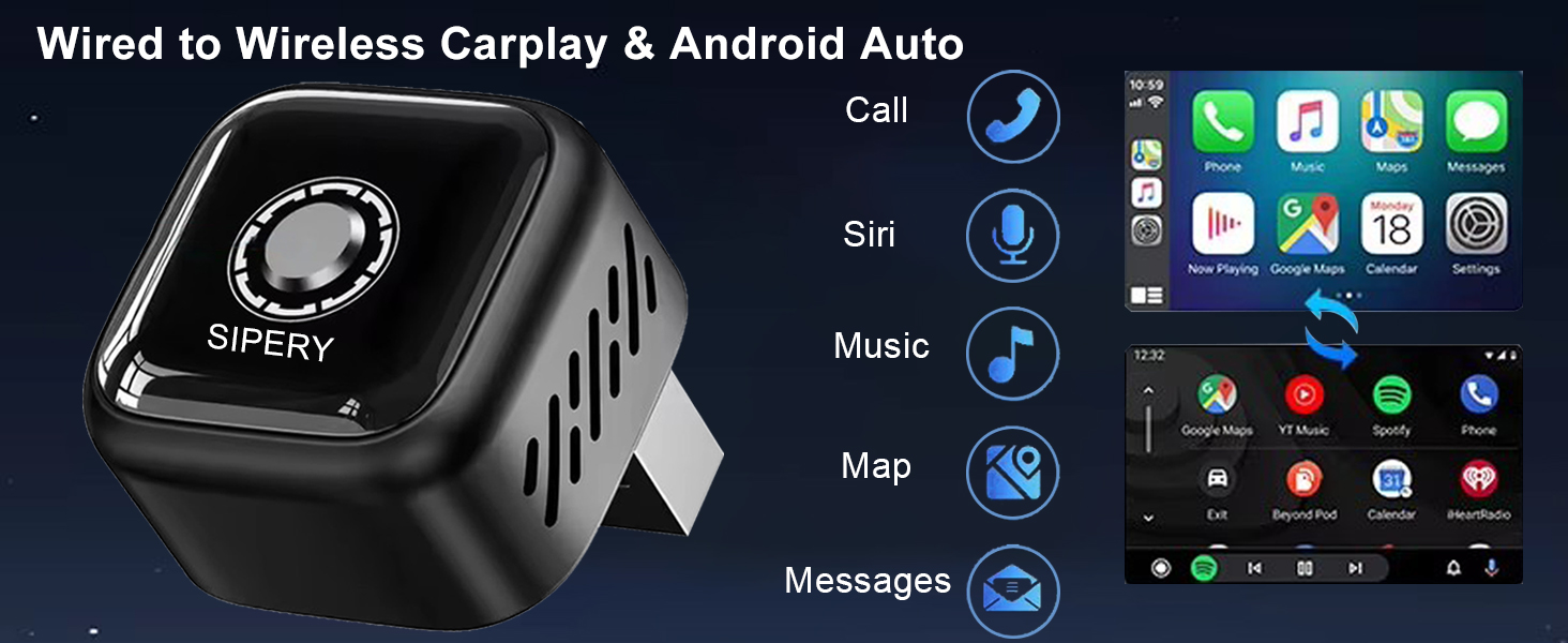 wireless apple carplay adapter 2026
