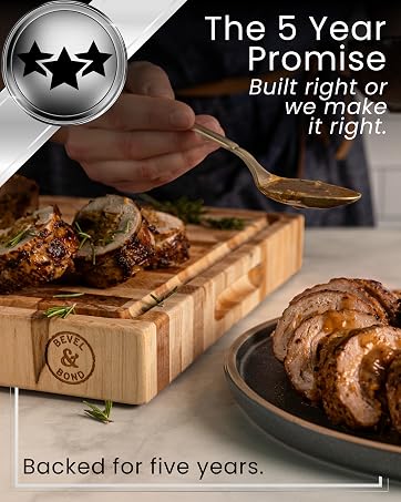 Maple End Grain Cutting Board - Our Promise