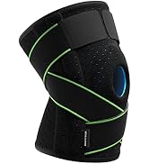 Bodyprox Knee Brace with Side Stabilizers & Patella Gel Pads for Knee Support