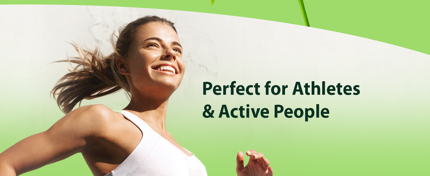perfect for athletes and active people