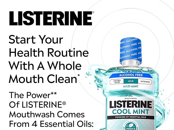 Listerine alcohol free