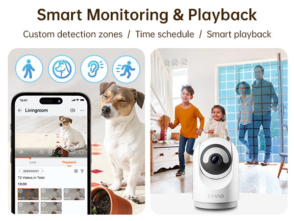 pet camera indoor with phone app no subscription