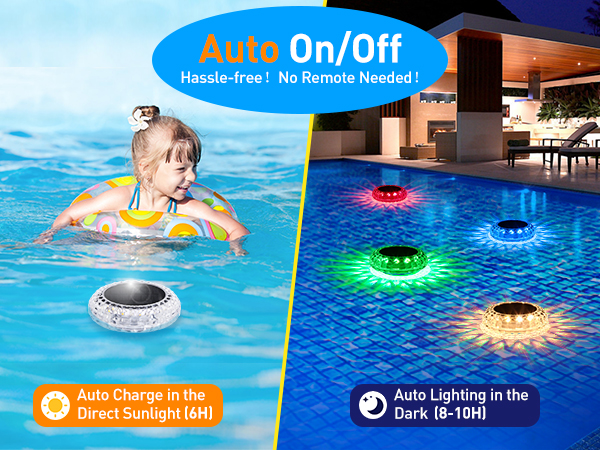 floating pool lights