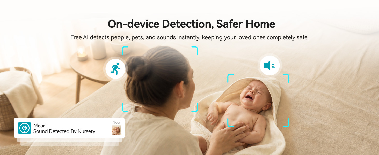 On-device Detection, Safer Home