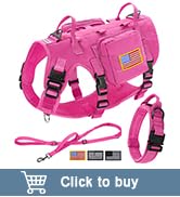 Forestpaw Dog Harness Medium Sized,Tactical Dog Harness with Handle,No Pull Military Style Servic...