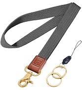 Fishent Stretchy Neck Lanyard, Cute Keychain Lanyard for Women Men Teacher, Long Lanyard for ID B...