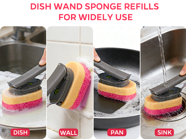scotchbrite dishwand refills