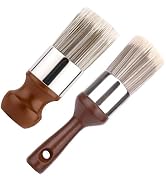 2pcs Salve Brush for Furniture Leather & Wood Care Cleaning Brush, Ergonomic Leather Furniture Cl...