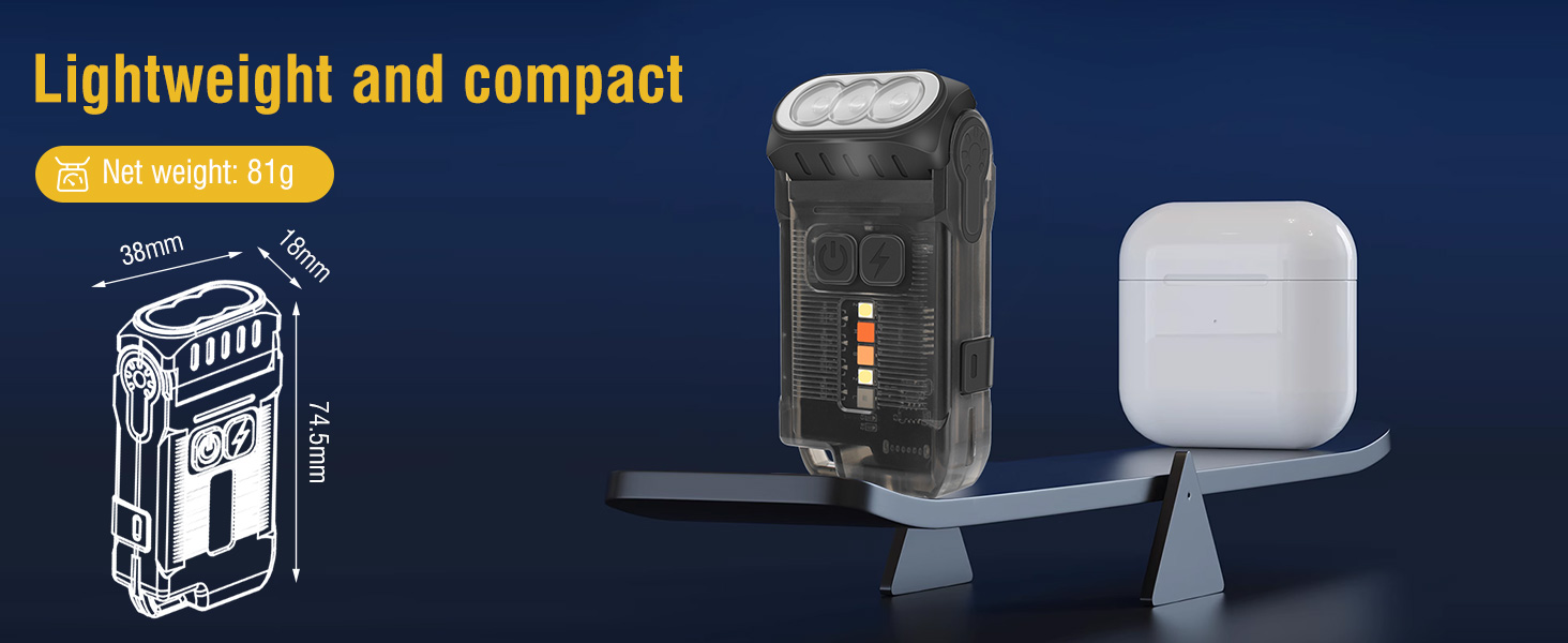 small v15 flashlight
