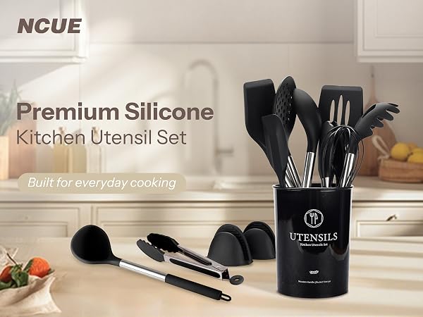 28 Pcs Silicone Kitchen Utensils Set