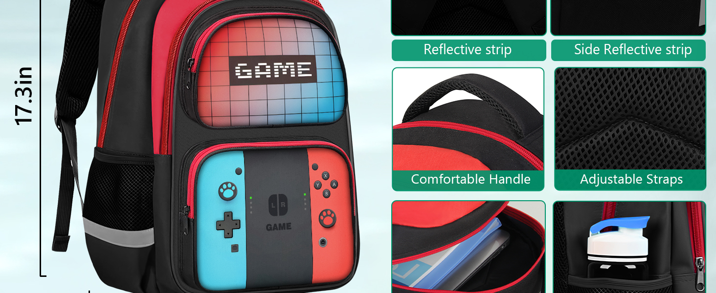 Game Backpack for boys