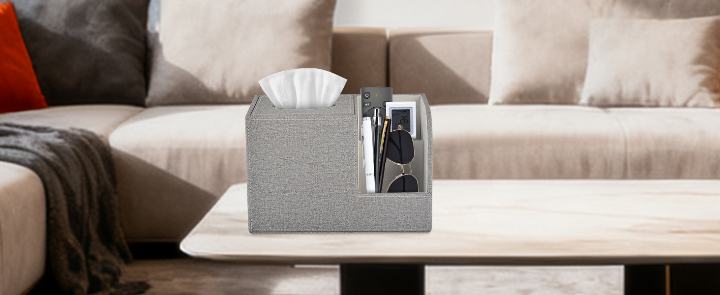 XNONE PU Leather Tissue Box Cover
