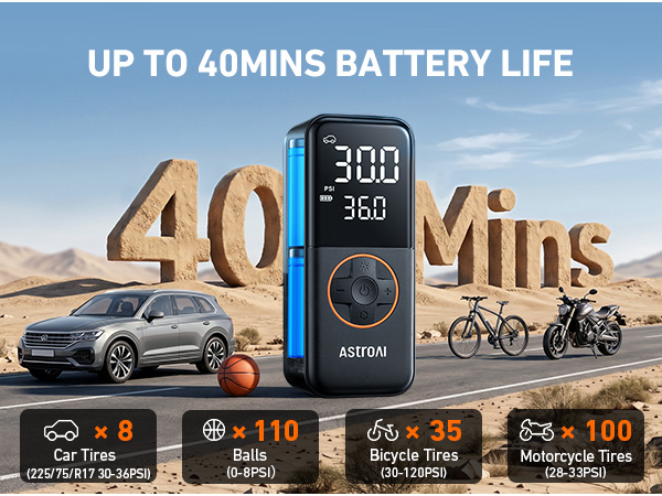 Battery Electric Tire Pump