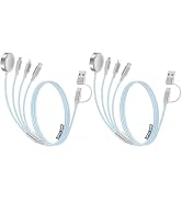 2 Pack Charging Cable for Apple Watch Charger/Samsung/iPhone Charger,Car/Office/Camping/Travel Es...