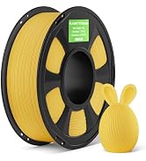 DEEPLEE Matte PLA Filament 1.75mm, 1kg Sunshine Yellow | 3D Printer Filament Dimensional Accuracy...