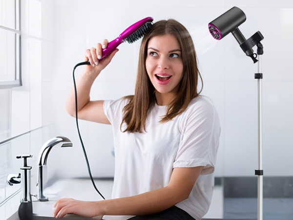 hairdryer holder for bathroom