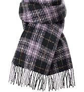 Trifabricy Winter Scarfs for Women, Long Blanket Scarf, Cashmere Feel Plaid Scarf, Winter/Fall Pa...