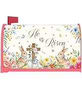 InIsaJace Easter Mailbox Covers Magnetic - He is Risen Easter Mailbox Cover Standard Size 18x21 I...