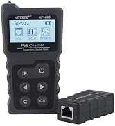NOYAFA NF-488 POE Cable Tester for Power Over Ethernet, Network Cable Continuity Checking, Switch...