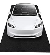 Heavy-Duty Garage Floor Mat 17' x 7'4" - Waterproof Garage Flooring for Cars & SUVs, Durable Gara...
