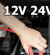 FOXWELL BT705 Car Battery Tester 12V 24V, Automotive 100-2000CCA Battery Load Tester Battery