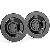 DPWOUM 2Pcs Black Espresso Cleaning Disc for Select Espresso Machines,Accessories for Espresso Ma...