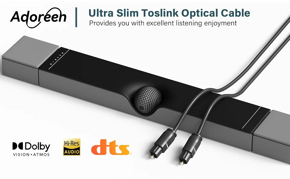 Ultra Slim Toslink optical Cable