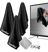 MagicFiber Extra Large Microfiber Cleaning Cloth - Premium Cloth for TV Screens, Windows, Mirrors...