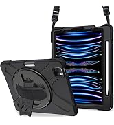 ProCase for iPad Pro 11 Inch Case 2022 2021 2020 2018, Rugged Heavy Duty Shockproof Cover with Ha...