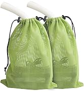 Chuanke 12.2"x 15.9" Pump Barrier Bag Textilene Material Mesh Bag for Pond Biological Filters avo...