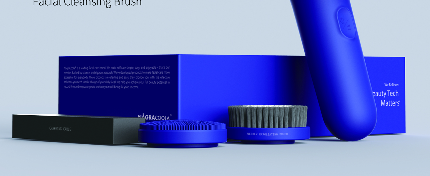 Na°graCoola spin and V-sonic face scrubber