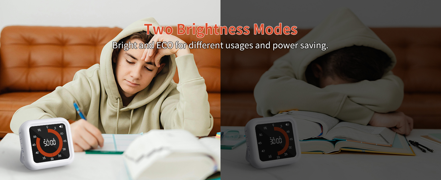 timer brightness adjustable