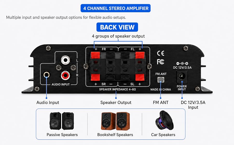4 ch amp