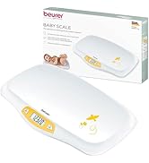 Beurer BY80 Digital Baby Scale, Infant Scale for Weighing in Pounds, Ounces, or Kilograms up to 4...