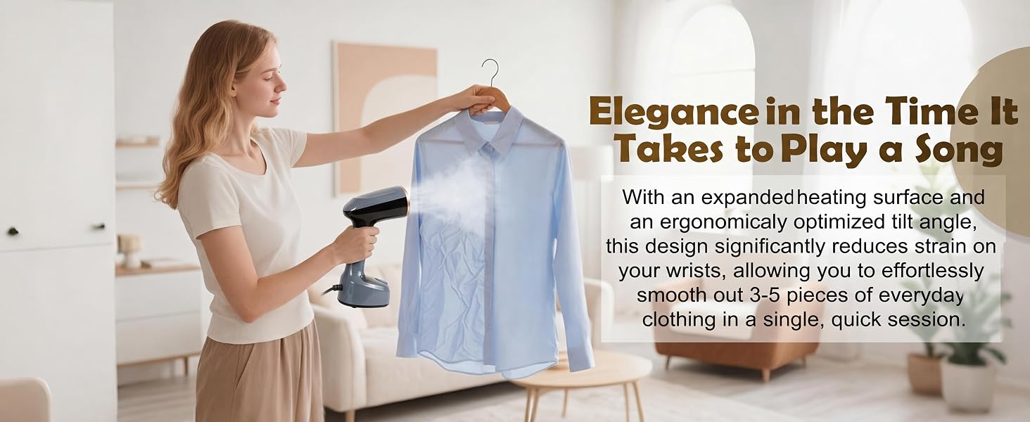 All-Fabric Compatibility – Works on Cotton, Linen, Silk, Wool, Denim & More
