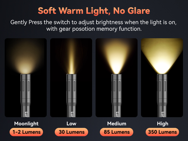 Pen Light, Pocket EDC Flashlight, Rechargeable, LED Pen Flashlight, Waterproof Flash Light