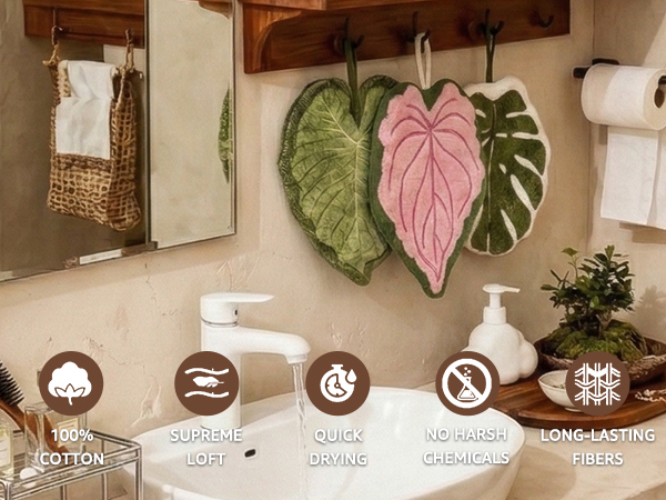 hand towels for bathroom