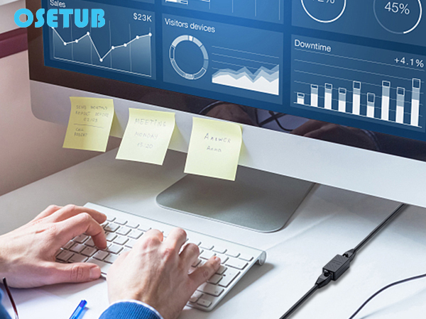 OseTub RJ45 Coupler Ethernet Extender