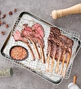 Baking Sheet with Wire Rack Set