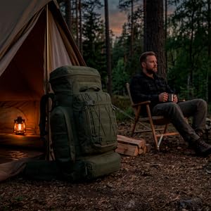 large tactical backpack hunting backpack camping hiking backpack with internal frame